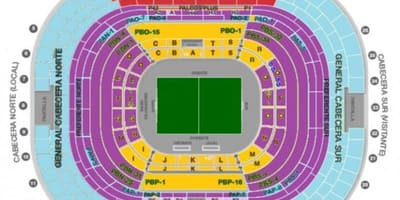 Estadio azteca суудал зураг