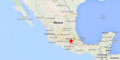Нийслэл Мексик газрын зураг